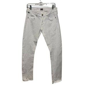 Citizens Of Humanity White Denim Jeans Womens Size 27 Slim Straight Fit Classic